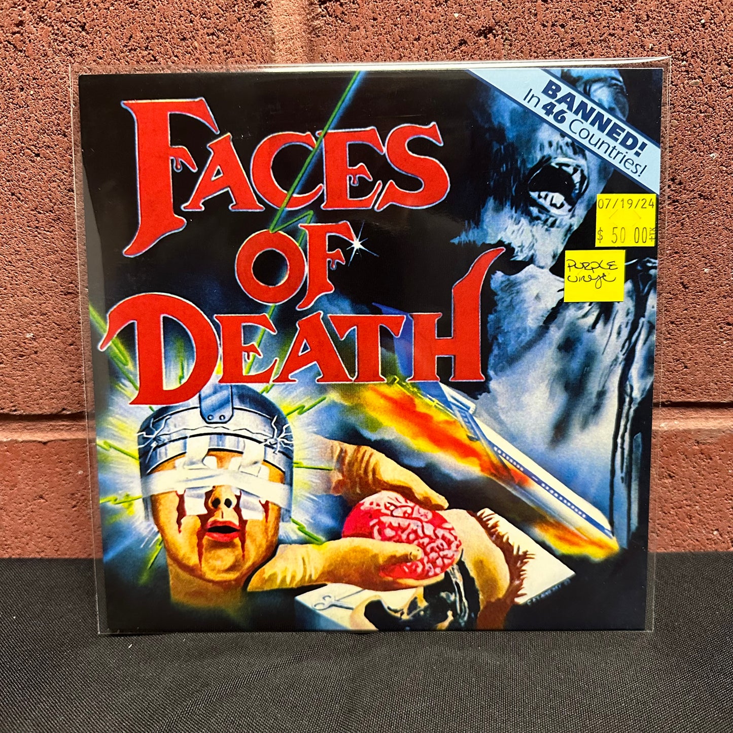 Used Vinyl: Original Soundtrack "Faces Of Death" 7" (Purple)