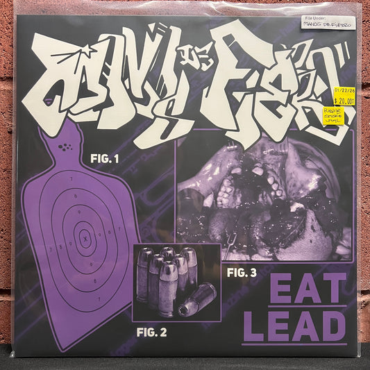 Used Vinyl: Manos de Fierro ‎"Eat Lead" LP (2024 Press - Purple Smoke Vinyl)