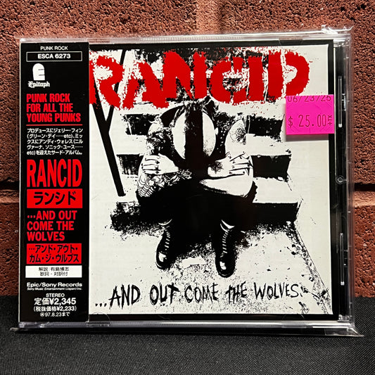 Used CD: Rancid "...And Out Come The Wolves" CD (1995 Japanese Press)