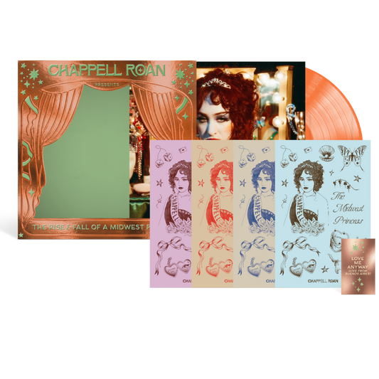 PRE-ORDER: Chappell Roan "The Rise and Fall of a Midwest Princess (3-Year Anniversary)" 2xLP (“My Kink Is Coral” Color Vinyl)