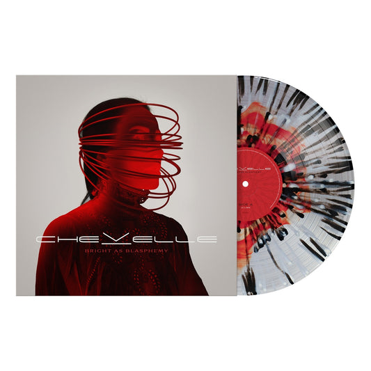 Chevelle "Bright as Blasphemy" LP (Indie Exclusive Ruby/Clear/White-Black Splatter Vinyl)