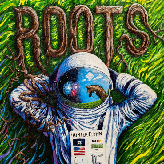 PRE-ORDER: Hunter Flynn "Roots" 2xLP (White/Deep Purple Vinyl)
