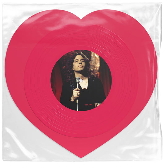 John Paul Young "Love Is in the Air" 12" Single (Die-Cut Heart Shaped Vinyl)