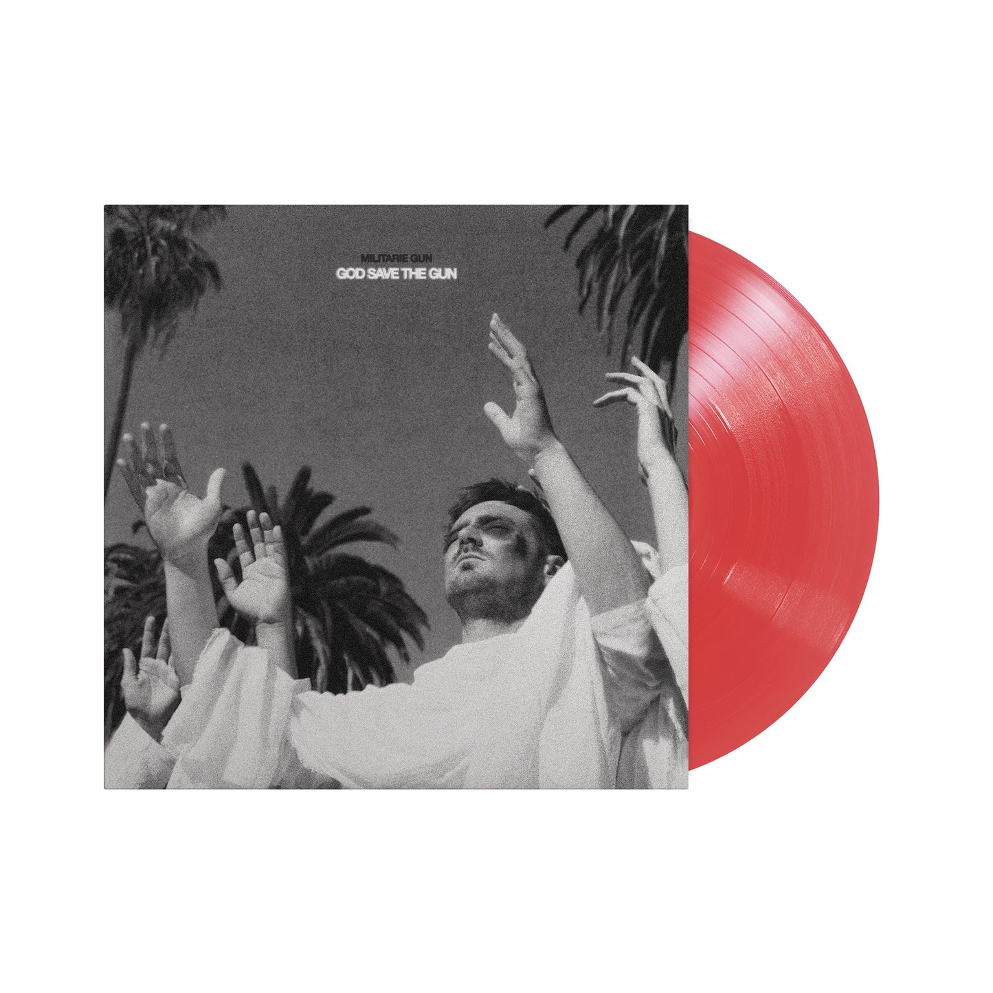 Militarie Gun "God Save The Gun" LP (Indie Exclusive Translucent Red Vinyl)