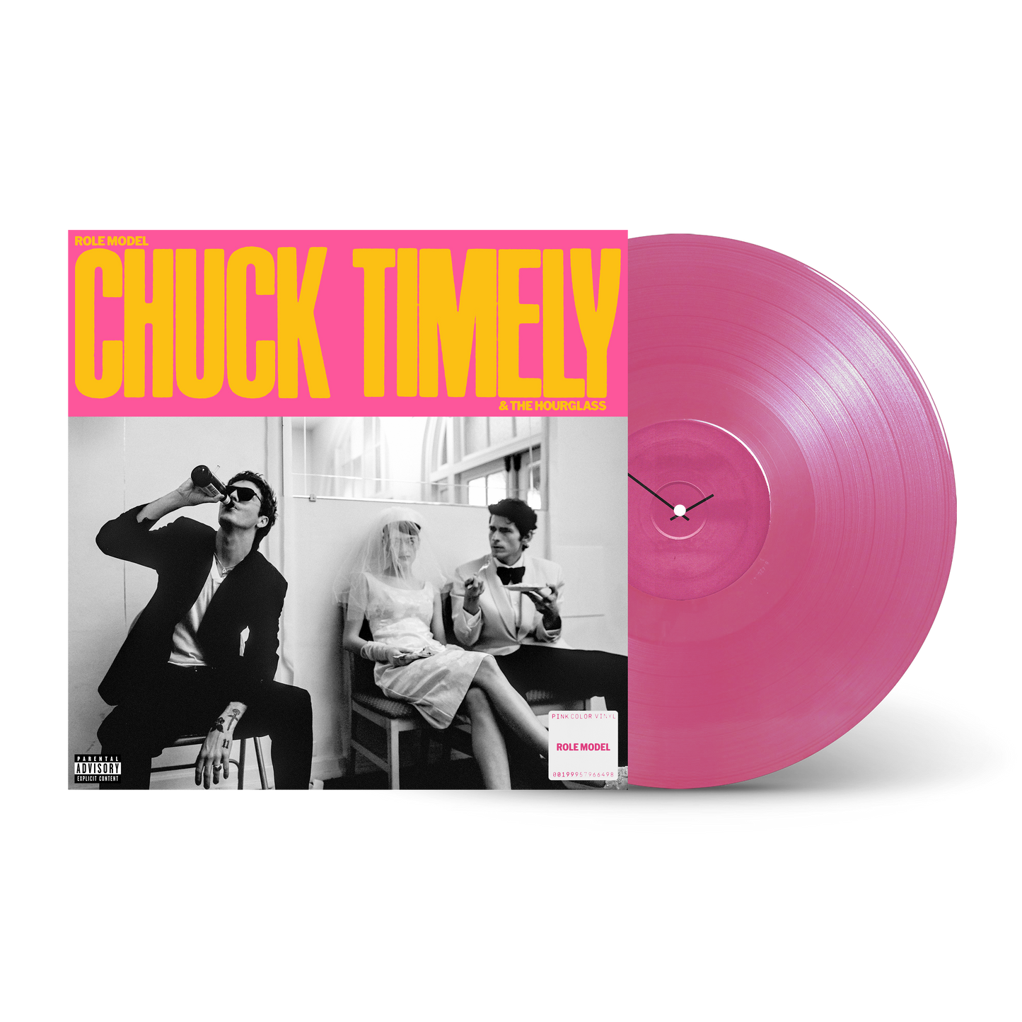 EMBARGO 5/29 9am PST PRE-ORDER: ROLE MODEL "Chuck Timely & The Hourglass" LP (Watermelon Pink Vinyl)