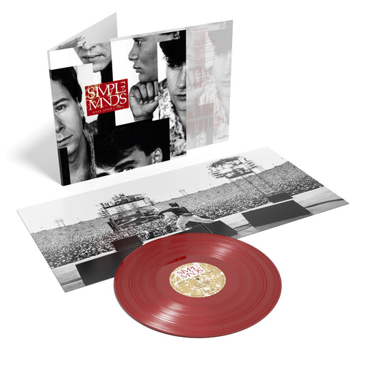 DAMAGED: Simple Minds "Once Upon A Time" LP (Red Vinyl)