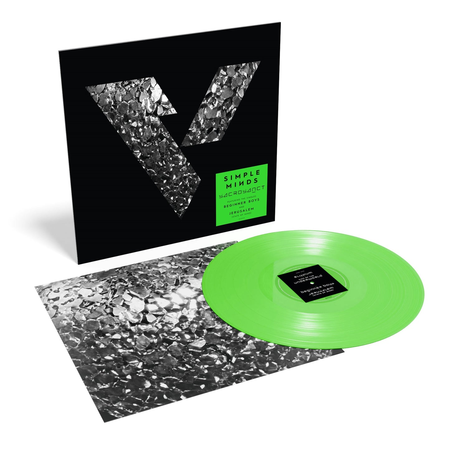 PRE-ORDER: Simple Minds "Sacrosanct" LP (Green Vinyl)