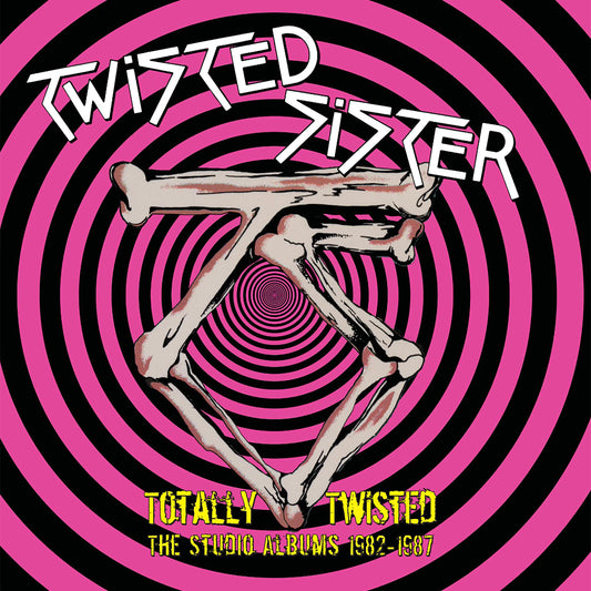 PRE-ORDER: Twisted Sister "Totally Twisted: The Studio Albums 1982-1987" 5xCD Box Set