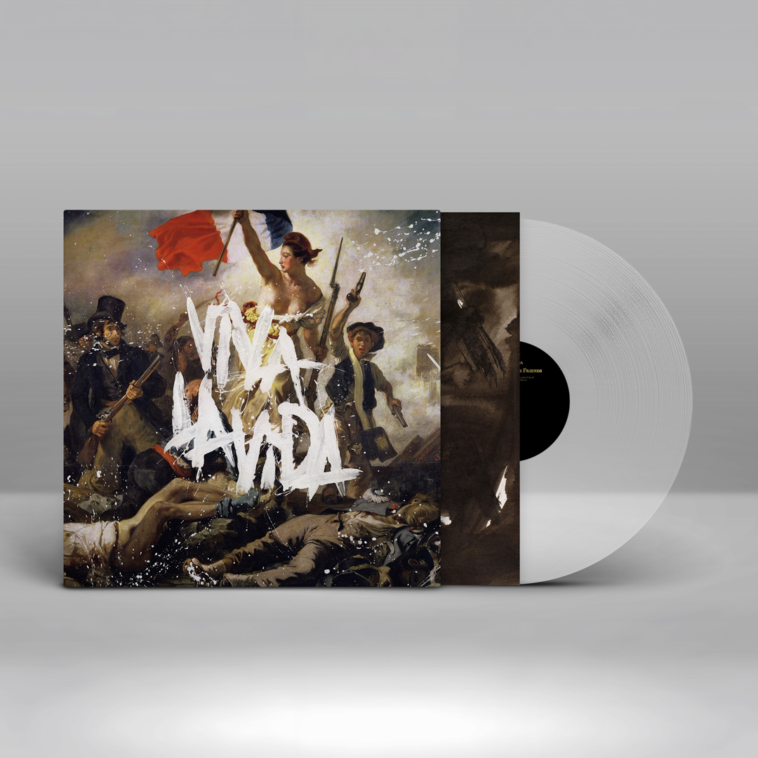 Coldplay "Viva la Vida or Death and All His Friends" 2xLP (EcoRecord Clear Vinyl)