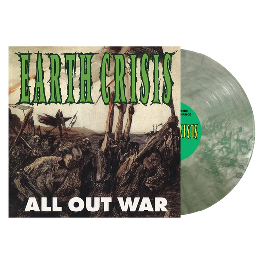Earth Crisis "All Out War" 12" EP (Iridescent Green Vinyl)
