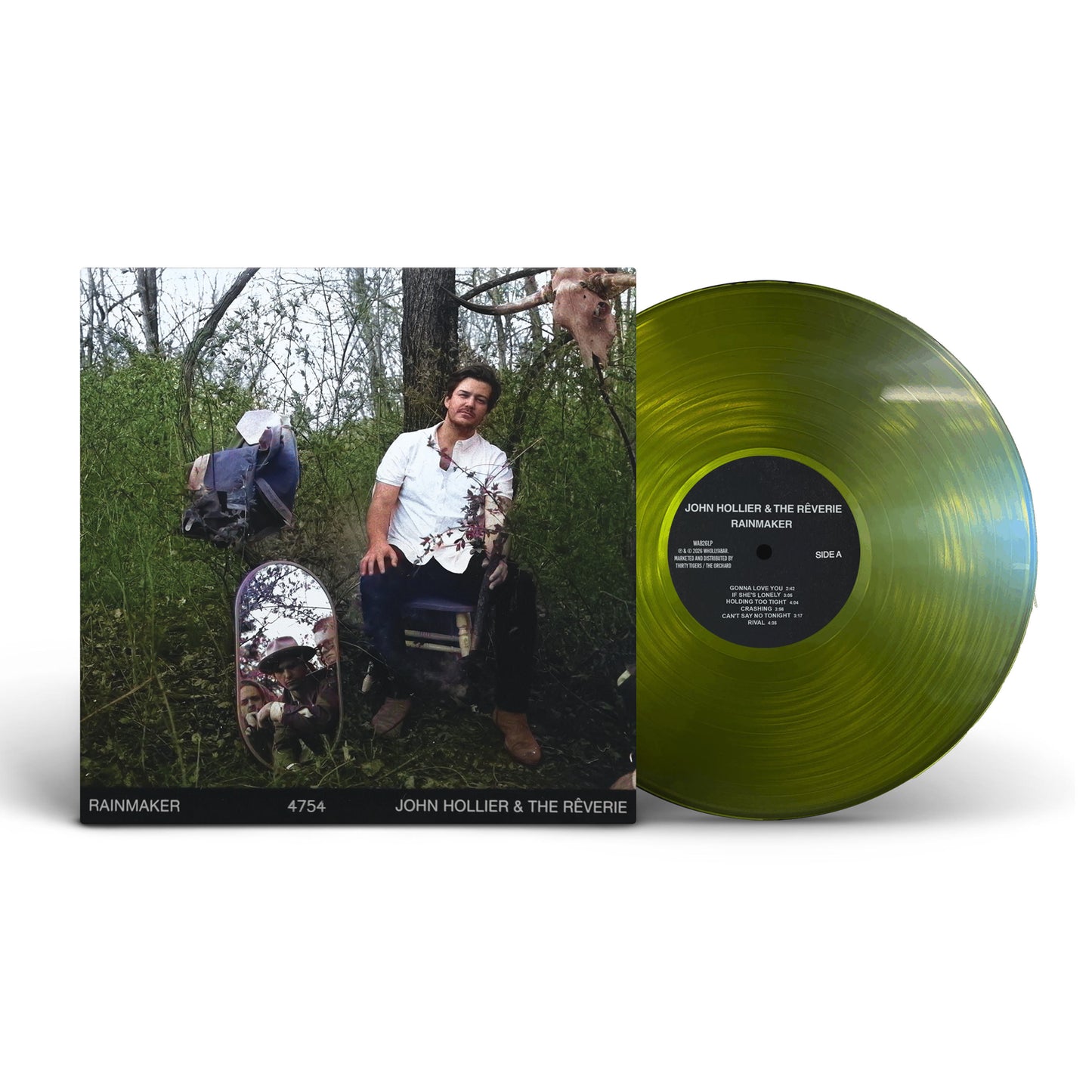 PRE-ORDER: John Hollier & The Reverie "Rainmaker" LP