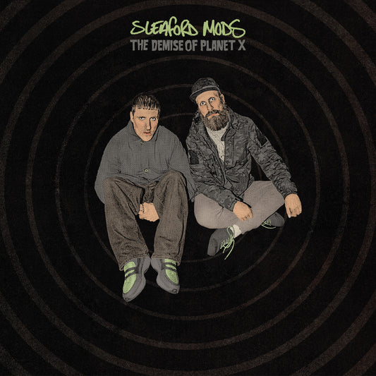 PRE-ORDER: Sleaford Mods "The Demise of Planet X" LP (Neon Green Black Marble Vinyl)
