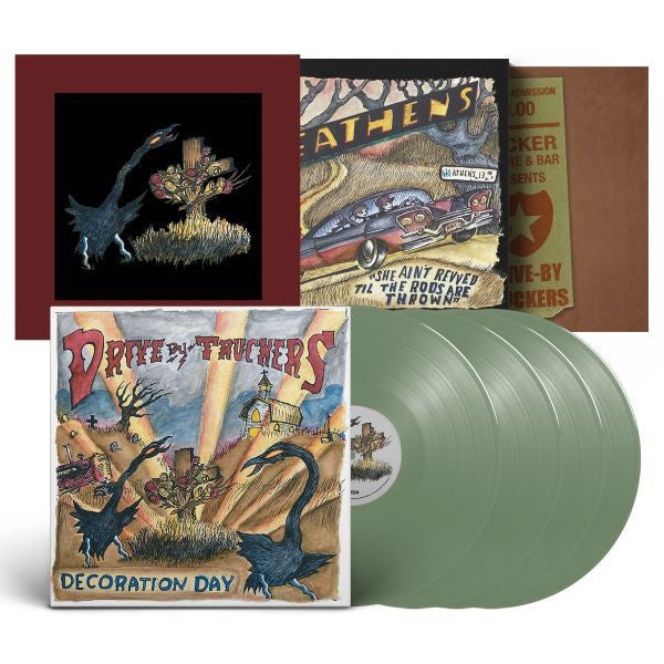 Drive-By Truckers "The Definitive Decoration Day (Deluxe Edition)" 4xLP Box Set (Indie Exclusive Olive Green Vinyl)