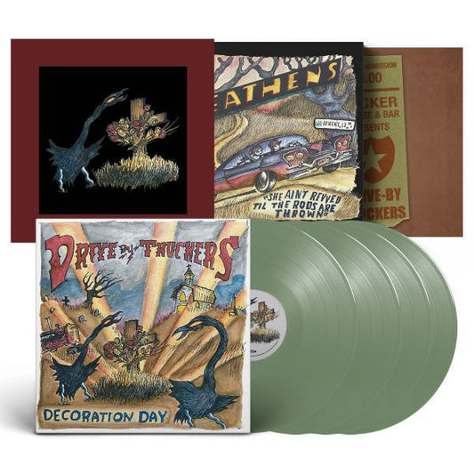 Drive-By Truckers "The Definitive Decoration Day (Deluxe Edition)" 4xLP Box Set (Indie Exclusive Olive Green Vinyl)