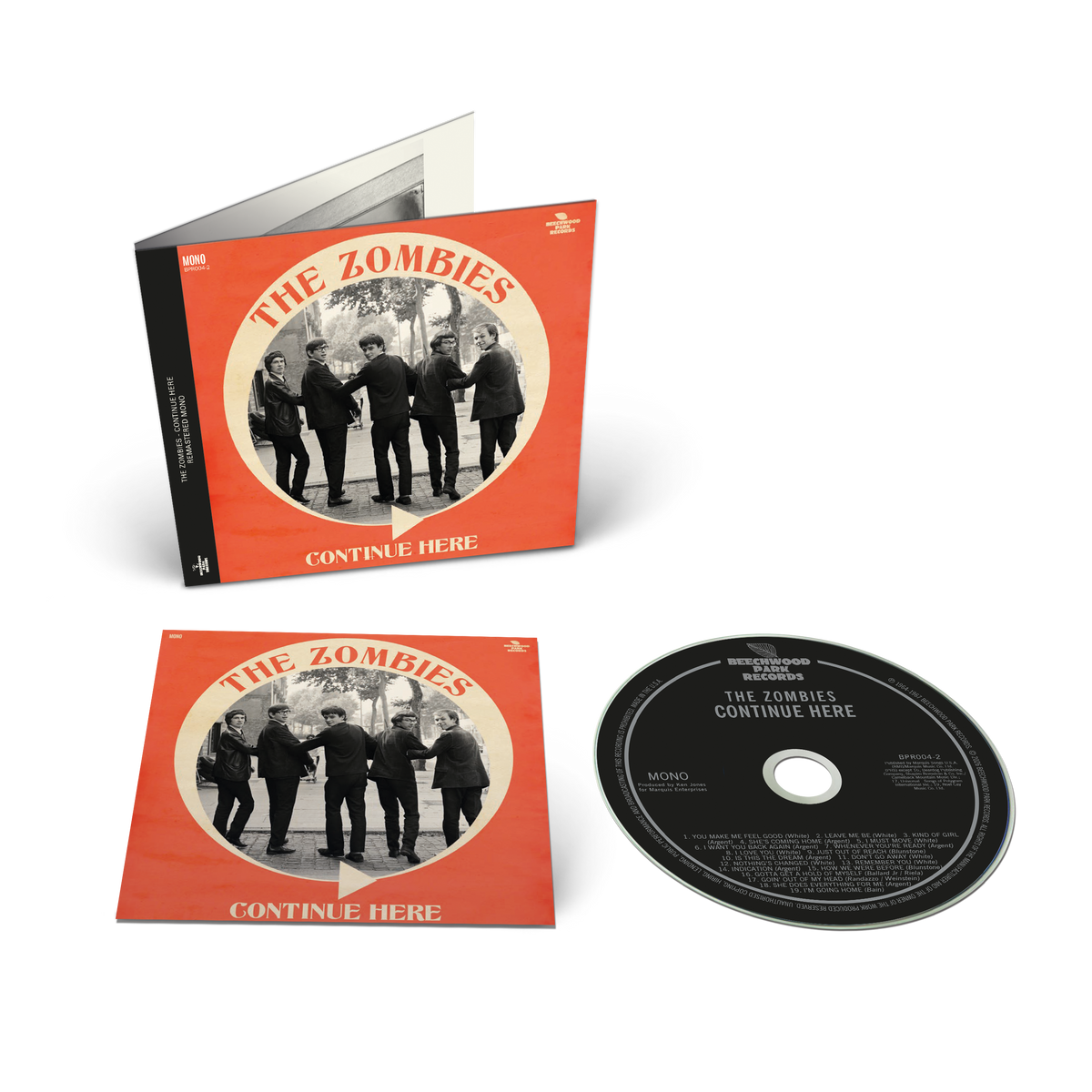 PRE-ORDER: The Zombies "Continue Here (Mono Remastered)" CD