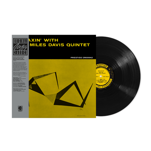 PRE-ORDER: Miles Davis Quintet "Relaxin' with the Miles Davis Quintet (Original Jazz Classics Series)" LP (180g Vinyl)