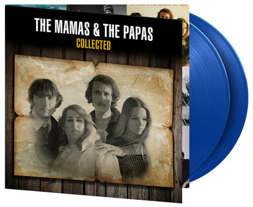PRE-ORDER: The Mamas & the Papas "Collected" 2xLP (180g Blue Color Vinyl, Import)