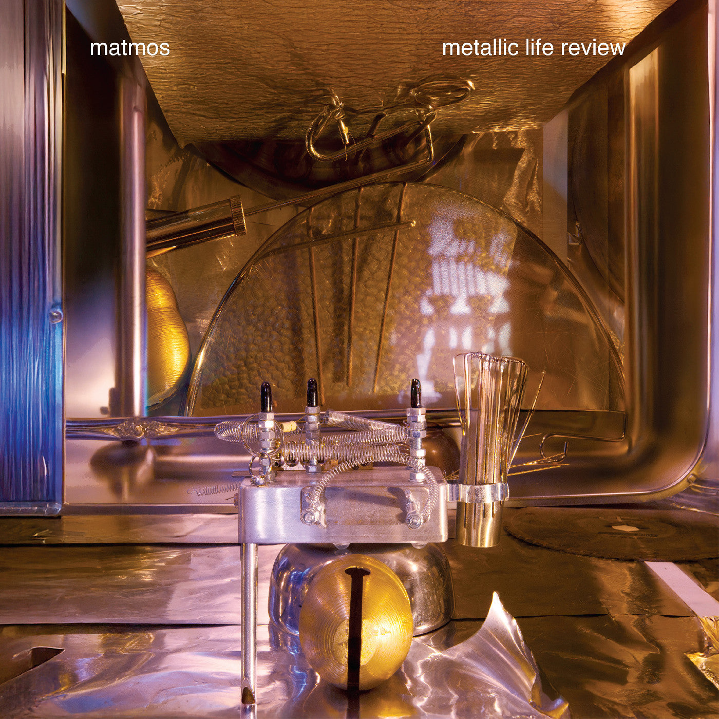 Matmos "Metallic Life Review" LP (Indie Exclusive Translucent Blue Vinyl)