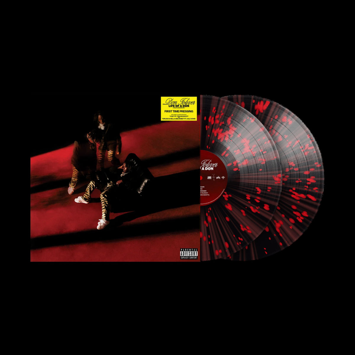 PRE-ORDER: Don Toliver "Life of a DON" 2xLP (Indie Exclusive Black/Red Splatter Vinyl)