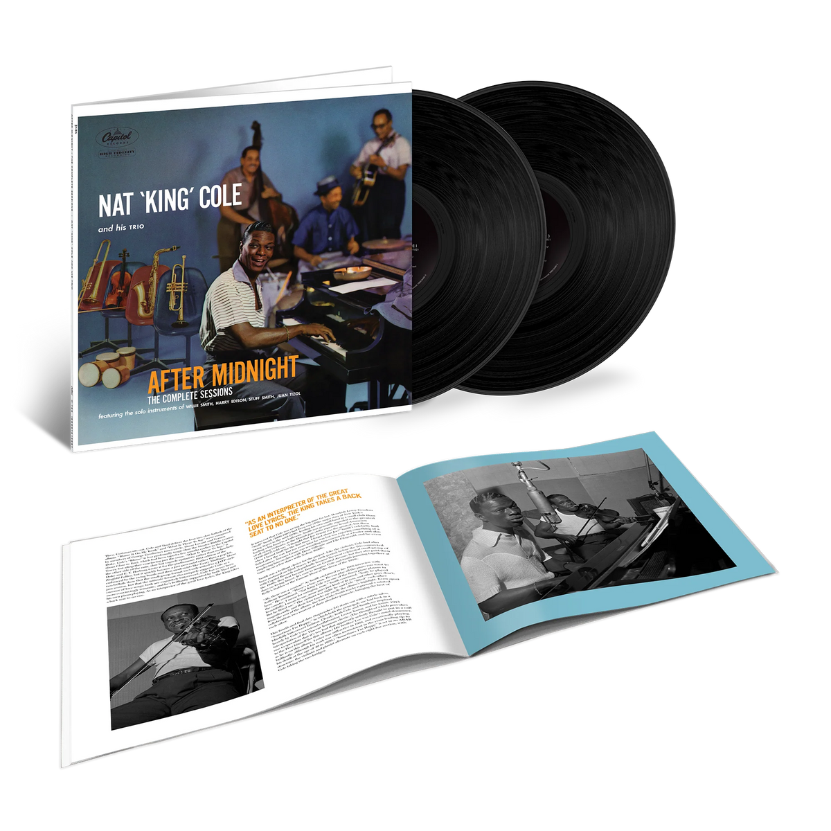 PRE-ORDER: Nat King Cole "After Midnight: The Complete Sessions (Blue Note Tone Poet Vinyl Series)" 2xLP (180g Vinyl)