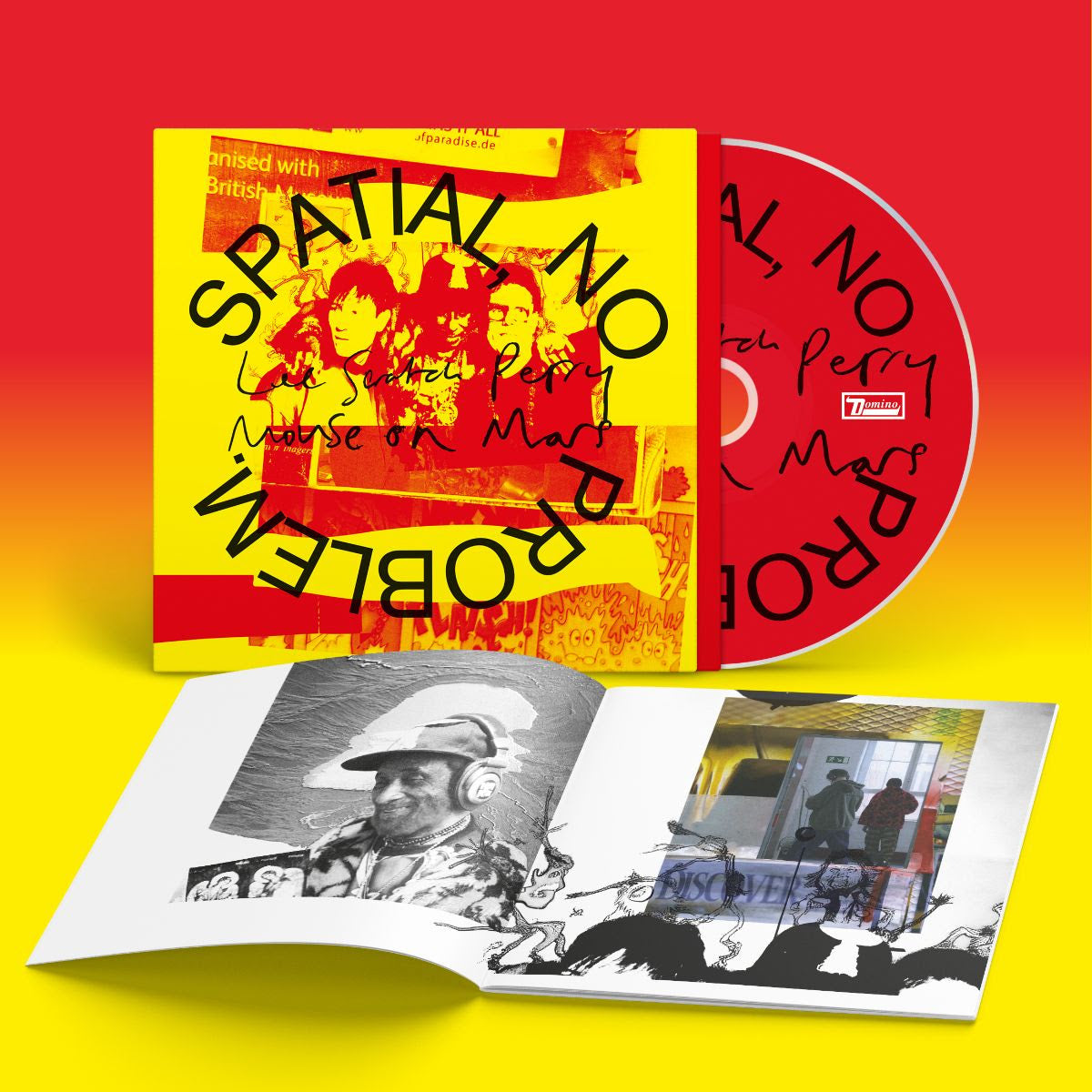 PRE-ORDER: Lee "Scratch" Perry & Mouse on Mars "Spatial, No Problem." CD