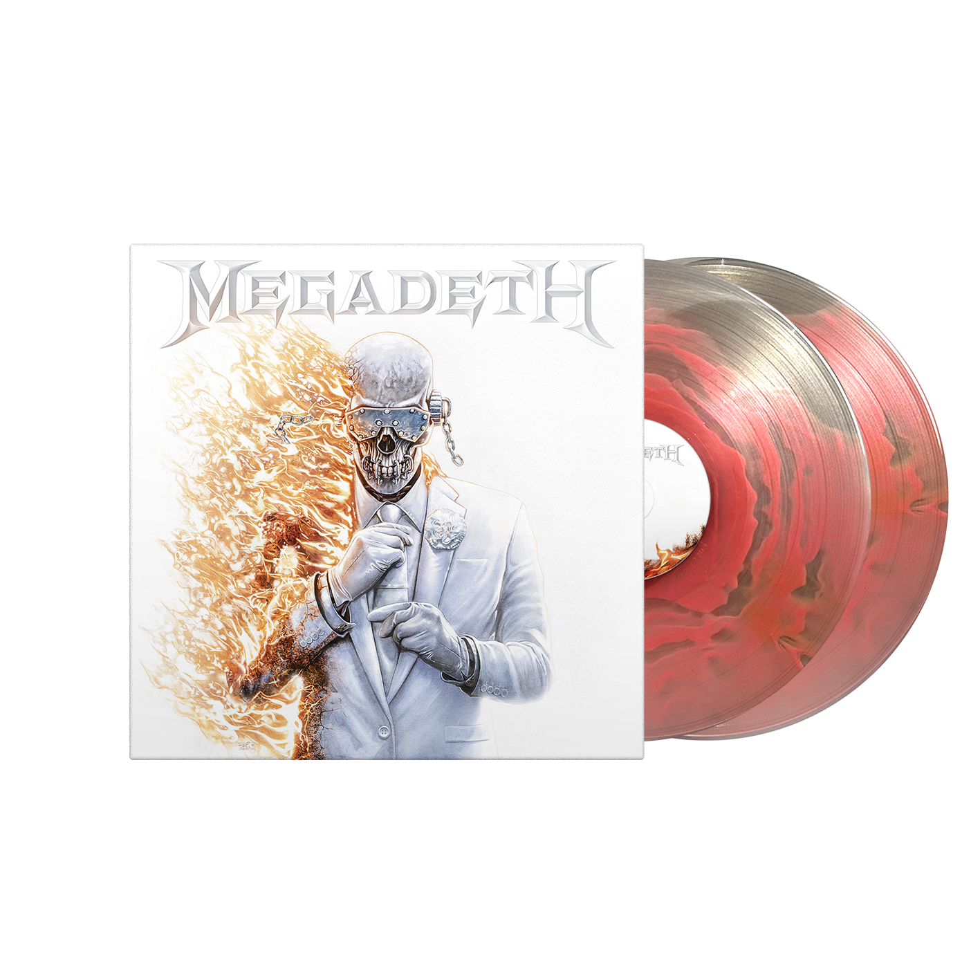 PRE-ORDER: Megadeth "Megadeth" 2xLP (Indie Exclusive Crystal Red Organza Vinyl)