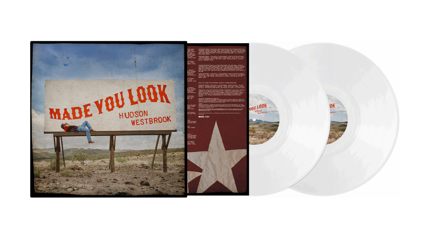 PRE-ORDER: Hudson Westbrook "Made You Look" 2xLP (Color Vinyl)