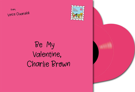 PRE-ORDER: Vince Guaraldi "Be My Valentine, Charlie Brown (OST)" LP (Indie Exclusive Pink Heart Shaped Vinyl)