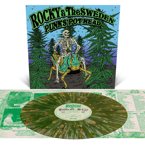 PRE-ORDER: Rocky & the Sweden "Punk's Pot Head" LP ("Super Silver Haze" Color Vinyl)