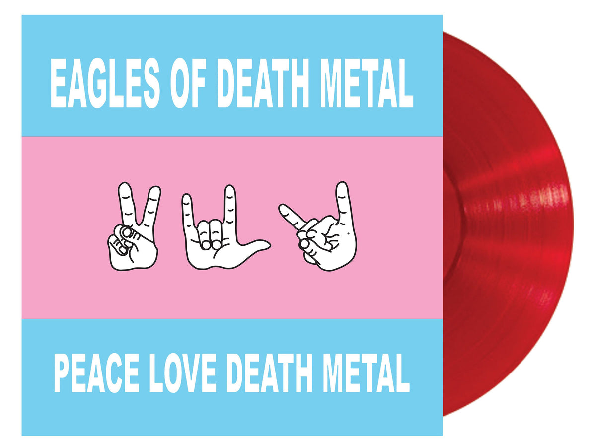 PRE-ORDER: Eagles of Death Metal "Peace Love Death Metal" LP (Red Vinyl)