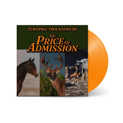 Turnpike Troubadours "The Price Of Admission" LP (Indie Exclusive Opaque Orange Vinyl)