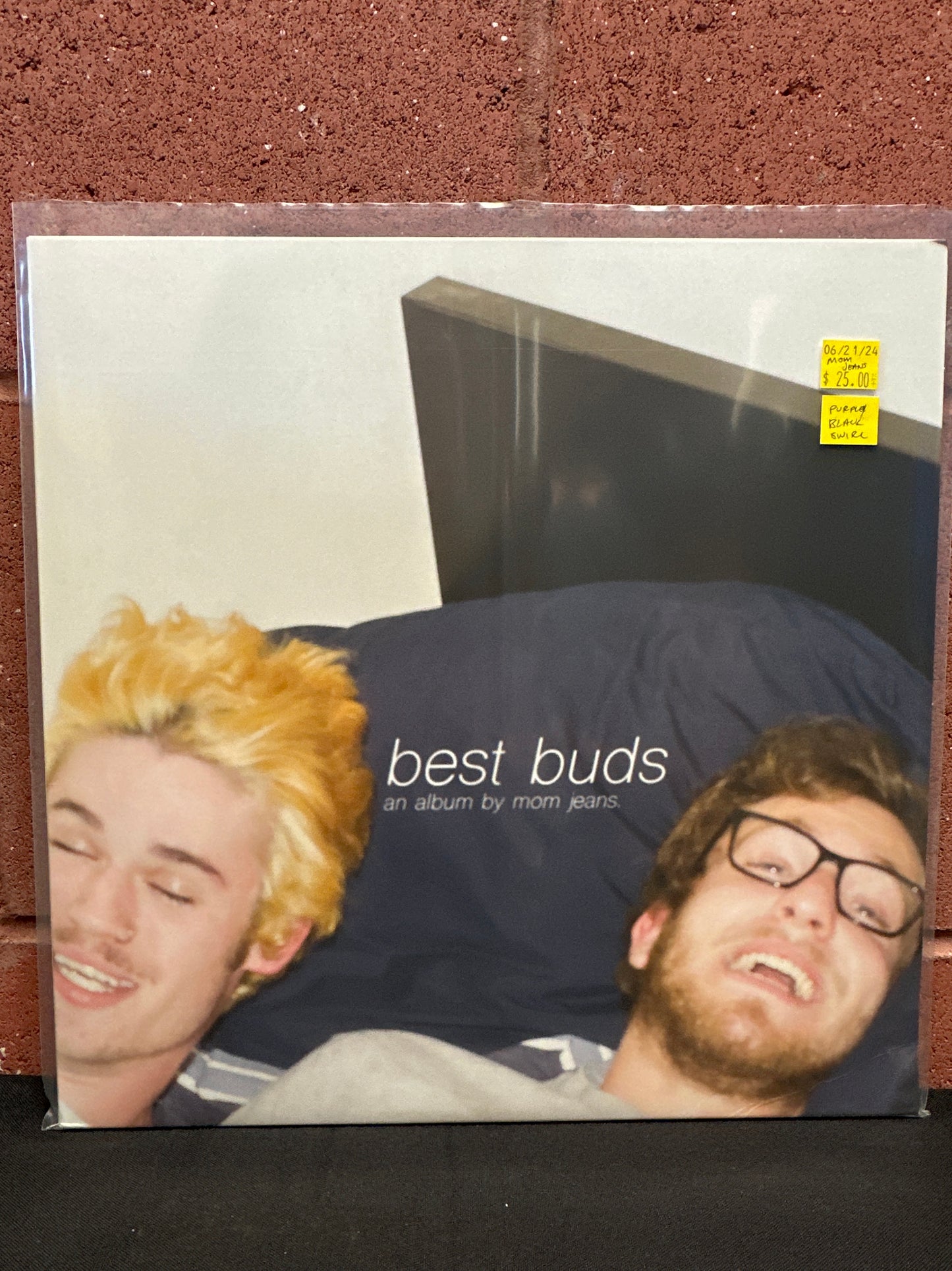 Used Vinyl:  Mom Jeans. ”Best Buds” LP (Purple with black swirl vinyl)