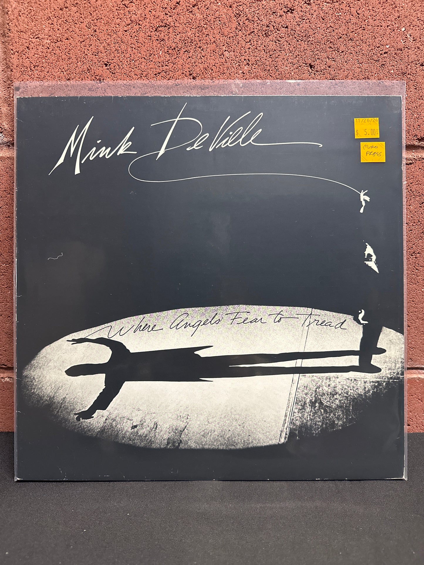 Used Vinyl:  Mink DeVille ”Where Angels Fear To Tread” LP