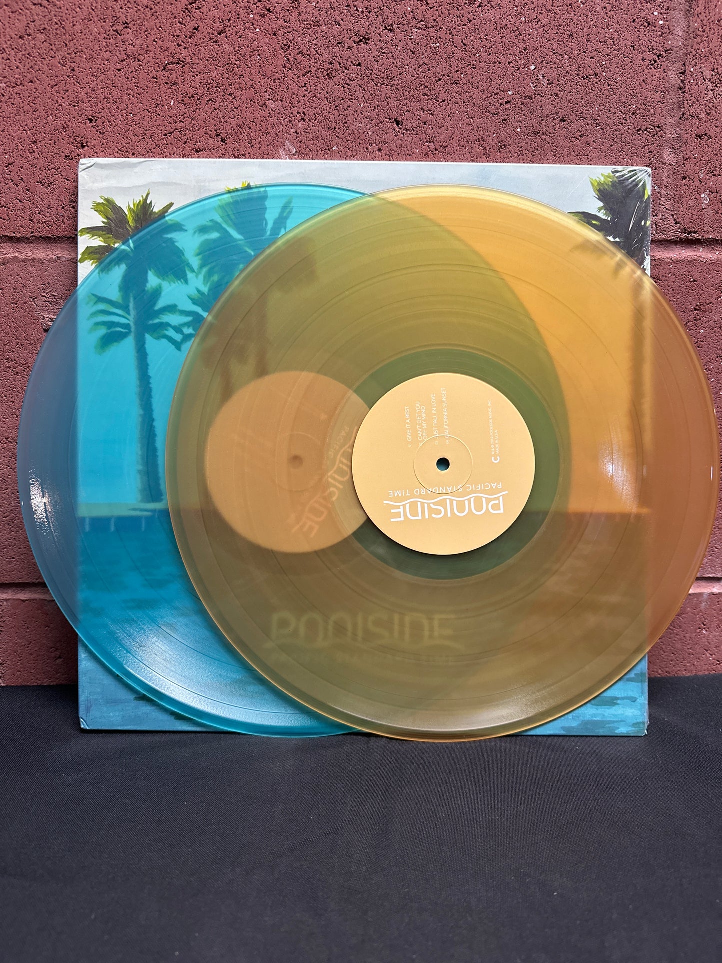 Used Vinyl:  Poolside ”Pacific Standard Time” 2xLP (Blue & Gold Vinyl)