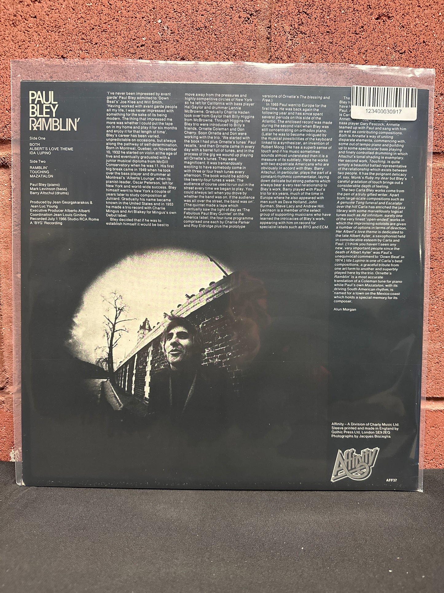 Used Vinyl:  Paul Bley ”Ramblin'” LP