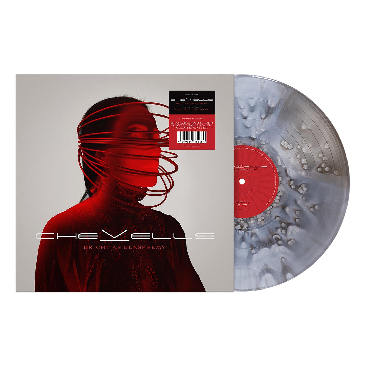 Chevelle "Bright as Blasphemy" LP (Black Ice/Silver Nugget/Clear Splatter Vinyl)
