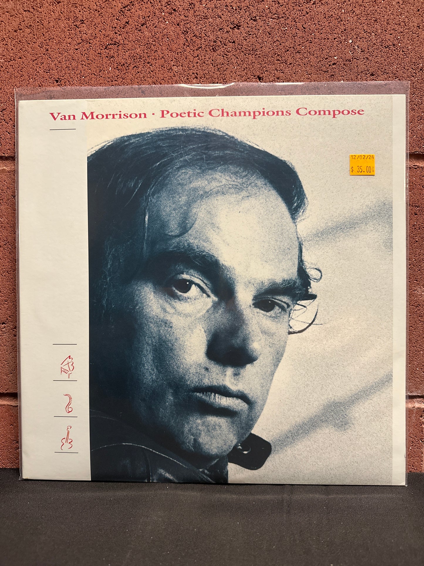 Used Vinyl:  Van Morrison ”Poetic Champions Compose” LP