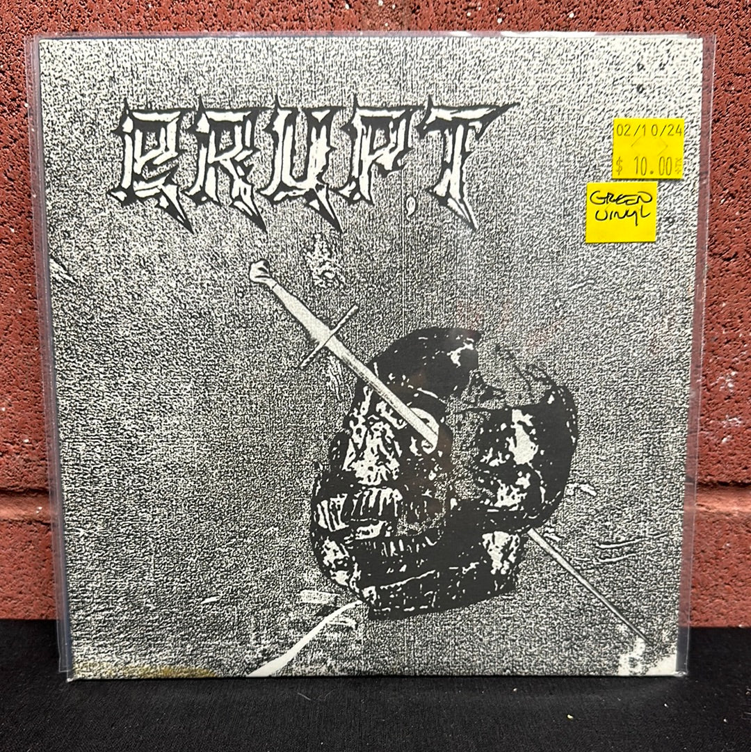 Used Vinyl:  Erupt ”Left To Rot” 7" (Green vinyl)