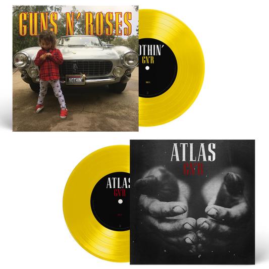 PRE-ORDER: Guns N’ Roses "Nothin' / Atlas" 7" (Canary Yellow Vinyl)