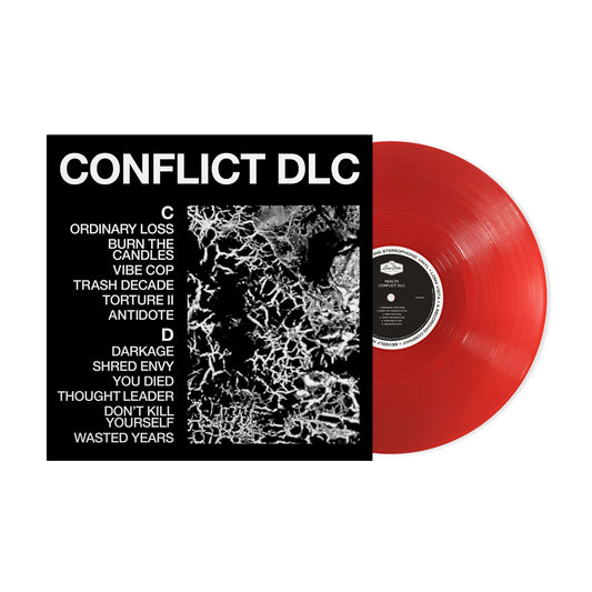 HEALTH "CONFLICT DLC" LP (Indie Exclusive Translucent Ruby Vinyl)