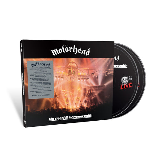 PRE-ORDER: Motorhead "No Sleep 'Til Hammersmith (40th Anniversary)" 2xCD