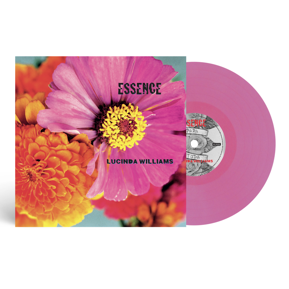 PRE-ORDER: Lucinda Williams "Essence" LP (Pink Vinyl)