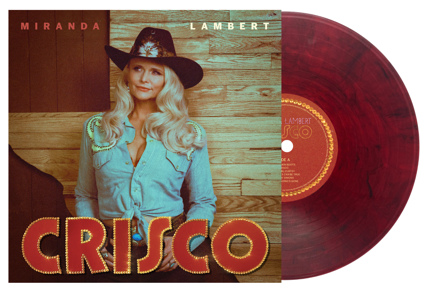 PRE-ORDER: Miranda Lambert "Crisco" LP ("Burnt Leather" Color Vinyl)