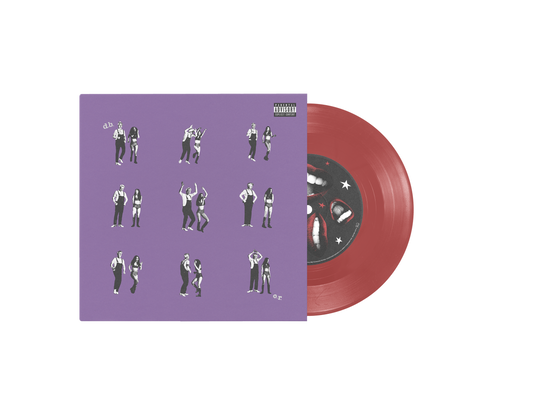 Olivia Rodrigo and David Byrne "drivers license / burning down the house" 7" (Translucent Red Vinyl)