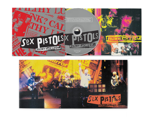 PRE-ORDER: Sex Pistols "Filthy Lucre Live (30th Anniversary)" CD