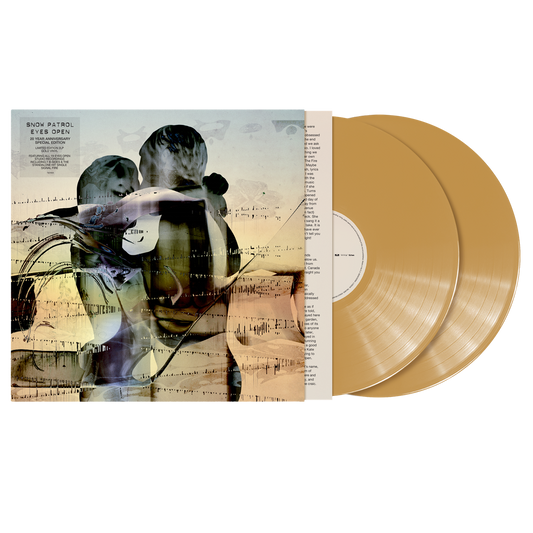 PRE-ORDER: Snow Patrol "Eyes Open (20 Year Anniversary) (Special Edition)" 2xLP (Gold Vinyl)