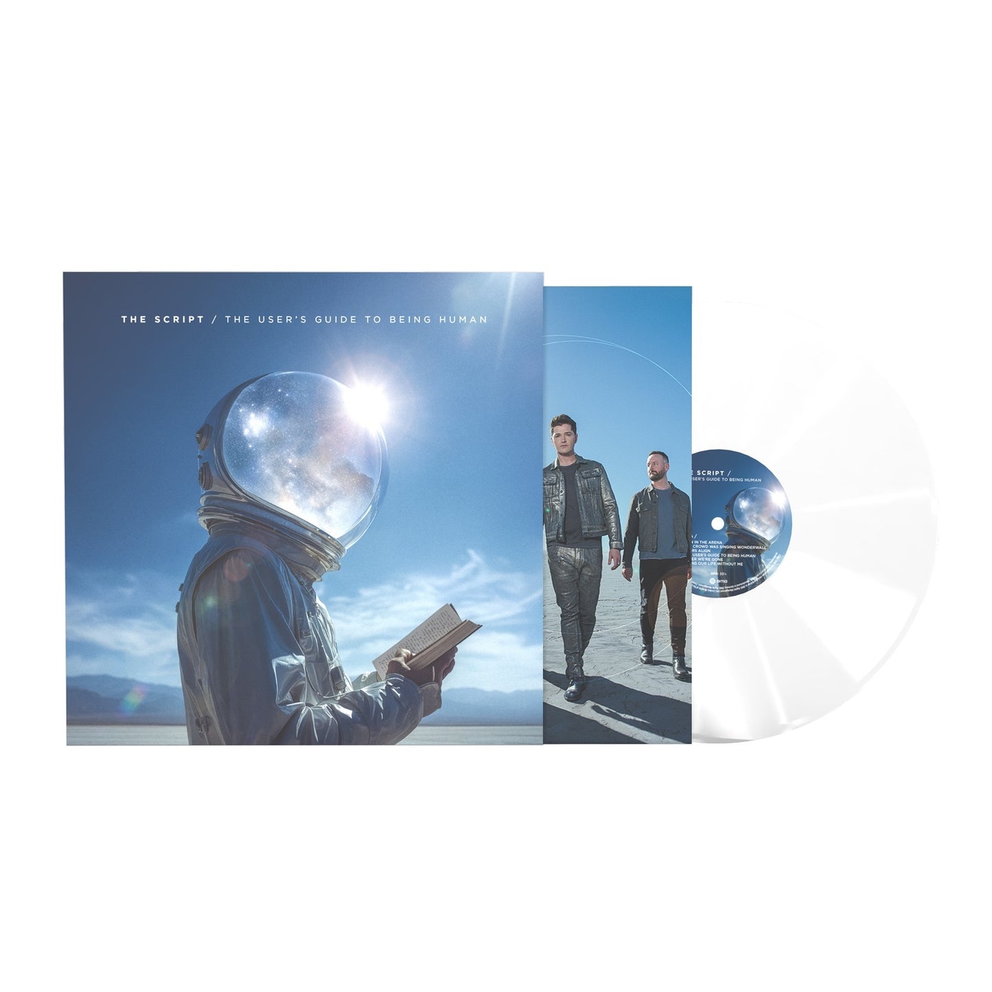 PRE-ORDER: The Script "The User's Guide to Being Human" LP (EcoRecord Clear Vinyl)