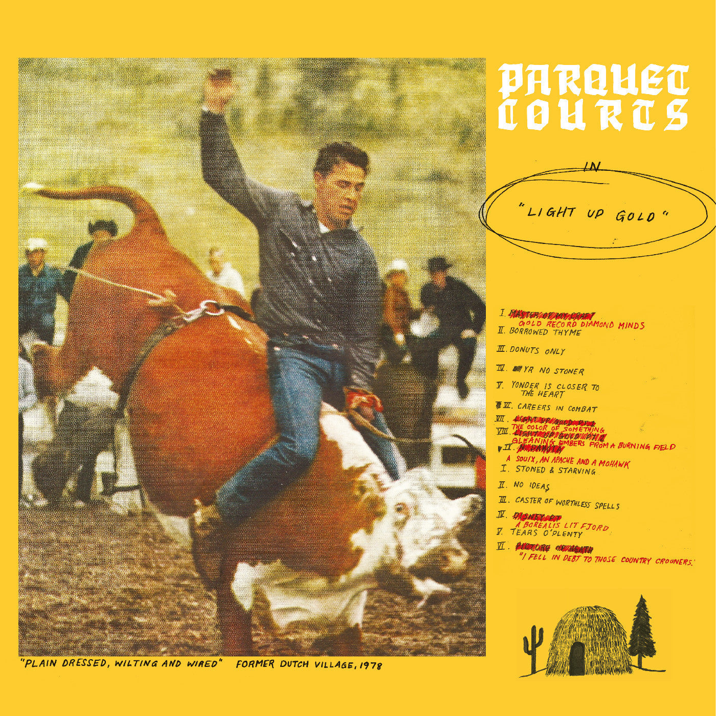 Parquet Courts "Light Up Gold" LP