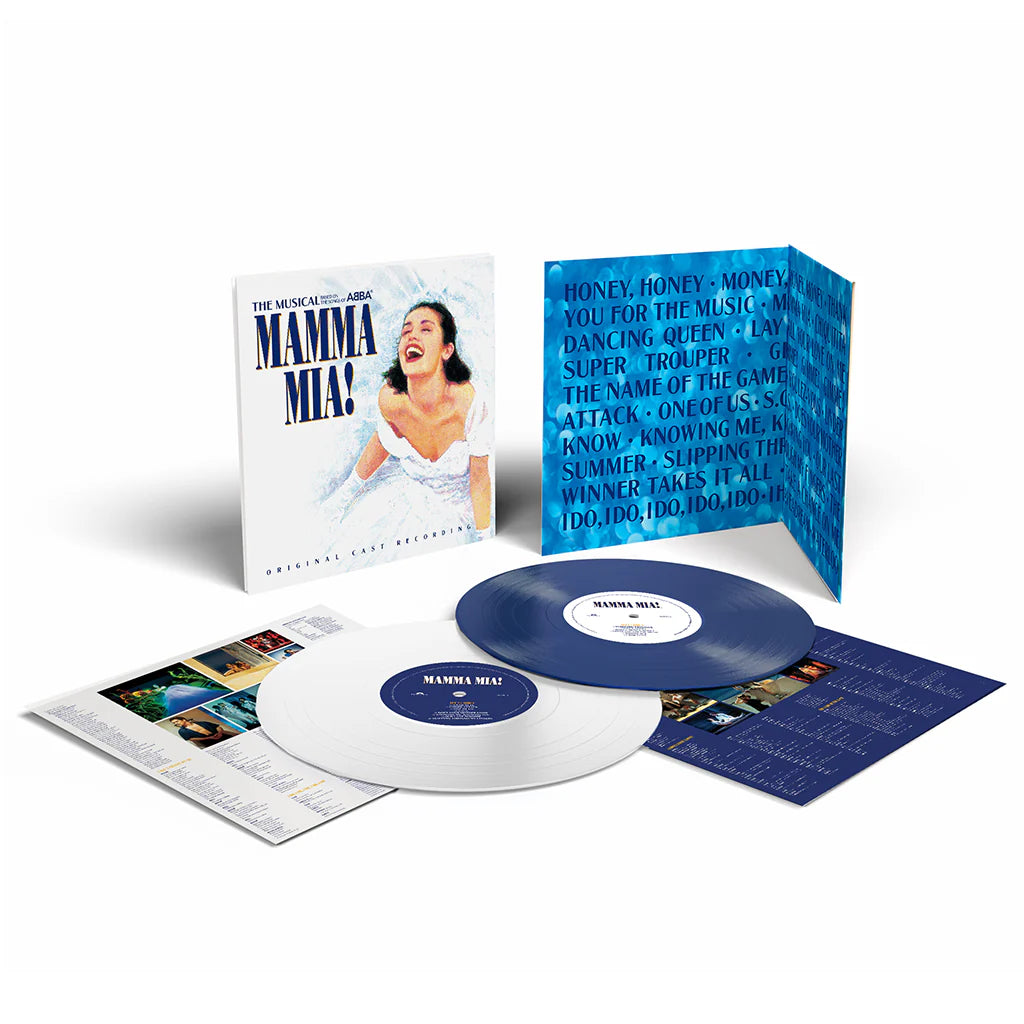 Original London Cast "Mamma Mia! The Musical (Original London Cast Recording)" 2xLP (Blue/White Vinyl)