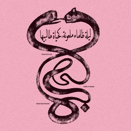 PRE-ORDER: Radwan Ghazi Moumneh & Frederic D. Oberland "Eternal Life No End (ليلة ظلماء ملعونة، كحياة طالبيها)" LP